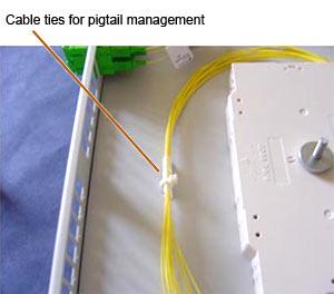 Telecom fiber optic patchpanel 