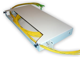 Coiling Module - wysuwna póku zapasu patchcorów 1U 19